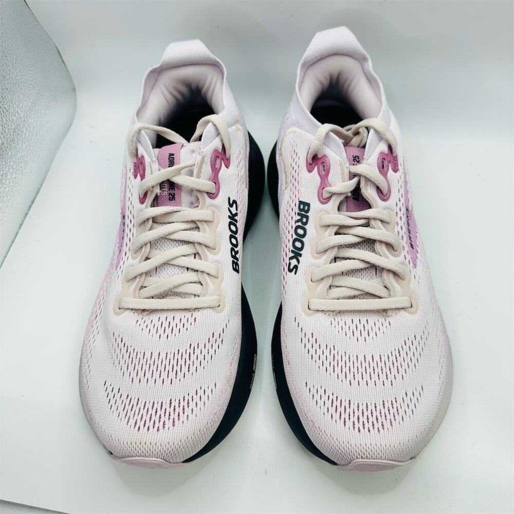 Brooks Adrenaline GTS 25 Mauve Pink Running Sneakers | Women's Size 7 US | EUC - Picture 4 of 8